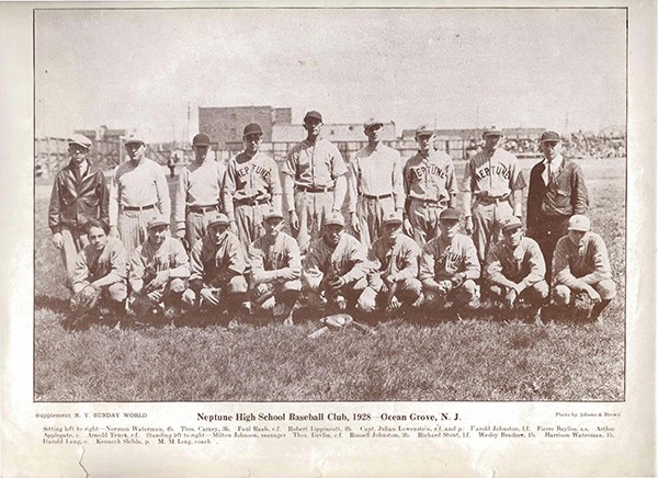 1928-Neptune-High-School-Baseball-Team